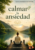 Calma la ansiedad de forma natural sin medicamentos +3 bonos de regalo!!!